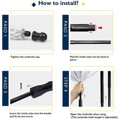 Show full view: LesyPet Dog Umbrella with Leash slide 4 of 6