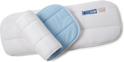 Lettia CoolMax No-Bow Horse Wraps, White, 10-in