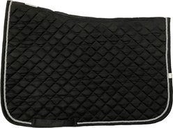 Lettia Coolmax Shadow Horse Saddle Pad, Black