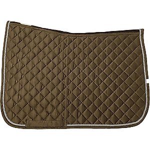Lettia Coolmax Shadow Horse Saddle Pad, Chocolate