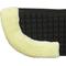 Show in main carousel: Lettia Coolmax Sherpa Quilted Horse Half Pad with Trim, Black & White slide 2 of 9