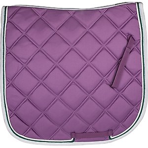 Lettia EquiFine Horse Dressage Pad, Aubergine