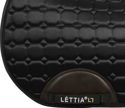 Lettia Infinity Collection All-Purpose Horse Saddle Pad, Black slide 2 of 8
