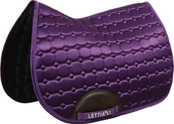 Lettia Infinity Collection All-Purpose Horse Saddle Pad, Purple