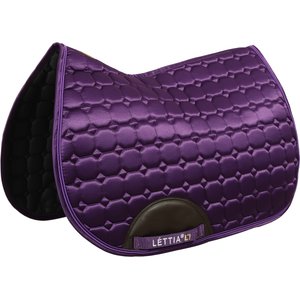 Lettia Infinity Collection All-Purpose Horse Saddle Pad, Purple