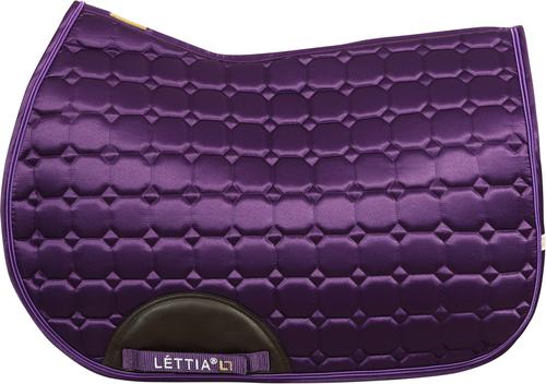 Show full view: Lettia Infinity Collection All-Purpose Horse Saddle Pad, Purple slide 5 of 7