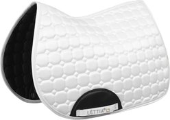 Lettia Infinity Collection All-Purpose Horse Saddle Pad, White