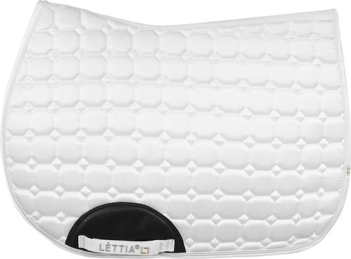 Show full view: Lettia Infinity Collection All-Purpose Horse Saddle Pad, White slide 5 of 8