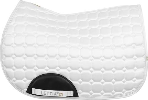 Show full view: Lettia Infinity Collection All-Purpose Horse Saddle Pad, White slide 2 of 8