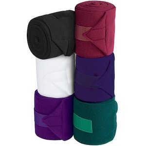 Lettia Polo Horse Wraps, Black