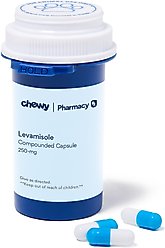 Levamisole Compounded Capsule, 250 mg, 30 capsules for Veterinary use