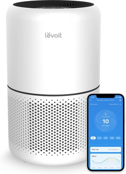 Show full view: LEVOIT PlasmaPro 300S Smart Air Purifier slide 1 of 7