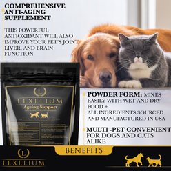 Lexelium Ageing Support Dog & Cat Supplement, 7-oz bag slide 2 of 6