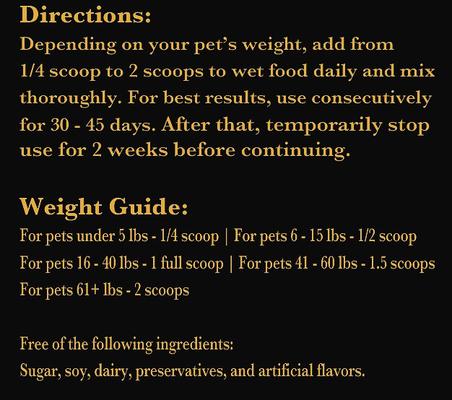 Show full view: Lexelium Ageing Support Dog & Cat Supplement, 7-oz bag slide 5 of 8