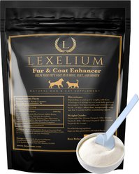 Lexelium Fur & Coat Enhancer Dog & Cat Supplement, 7-oz bag