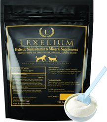 Lexelium Holistic Multivitamin & Mineral Supplement Dog & Cat Supplement, 7-oz bag