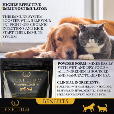 Show full view: Lexelium Immune Acyive Dog & Cat Supplement, 7-oz bag slide 3 of 9