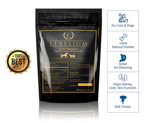 Show full view: Lexelium Liver Support Dog & Cat Supplement, 7-oz bag slide 3 of 8