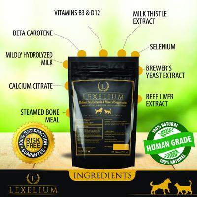 Show full view: Lexelium Nursing & Lactation Dog & Cat Supplement, 7-oz bag slide 4 of 9