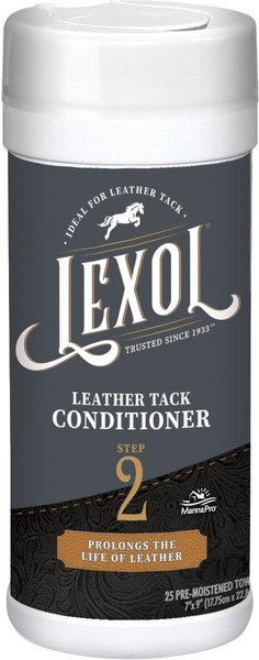 Lexol Leather Conditioner Quick Wipes, 25 count