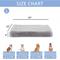 Show in main carousel: LFC PETS Fluffy Orthopedic Dog & Cat Bed with Waterproof Removable Cover, Grey, Large slide 3 of 9