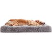 Show in main carousel: LFC PETS Fluffy Orthopedic Dog & Cat Bed with Waterproof Removable Cover, Grey, XX-Large slide 4 of 10