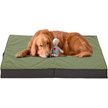 Show in main carousel: LFC PETS Outdoor Waterproof Orthopedic Dog & Cat Bed with Removable Cover, Olive Green, Large slide 1 of 7