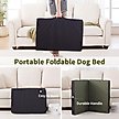 Show in main carousel: LFC PETS Outdoor Waterproof Orthopedic Dog & Cat Bed with Removable Cover, Olive Green, Large slide 5 of 7