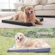 Show in main carousel: LFC PETS Outdoor Waterproof Orthopedic Dog & Cat Bed with Removable Cover, Olive Green, Large slide 3 of 7