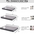 Show in main carousel: LFC PETS Ultra Comfort Memory Foam Dog & Cat Bed with Removable Cover, Grey, X-Large slide 2 of 9