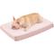 Show in main carousel: LFC PETS Ultra Comfort Memory Foam Dog & Cat Bed with Removable Cover, Pink, Medium slide 3 of 9