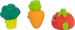 Li'l Pals Garden Veggies Squeaky Variety Pack Dog Toy, 3 count slide 2 of 6