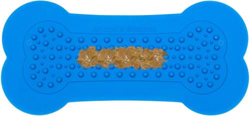 Show full view: Lick Lick Pad Dog Distraction Lick Mat, Large, Blue slide 2 of 12