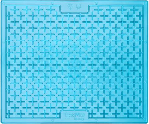 Show full view: LickiMat Buddy Slow Feeder Dog Lick Mat, Turquoise, X-Large slide 2 of 7