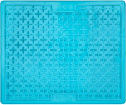 Show full view: LickiMat Buddy Slow Feeder Dog Lick Mat, Turquoise, X-Large slide 3 of 7