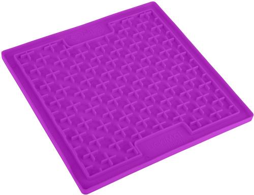 Show full view: LickiMat Classic Buddy Non-Skid Thermoplastic Rubber Cat Bowl, Purple, Standard slide 5 of 6