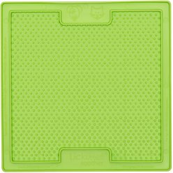 LickiMat Classic Soother Slow Feeder Dog Lick Mat, Green slide 2 of 6