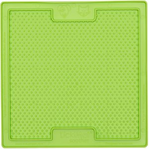 LickiMat Classic Soother Slow Feeder Dog Lick Mat, Green