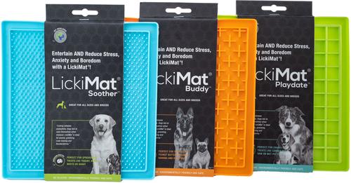 Show full view: LickiMat Keeper Classic Dog Slow Feeder Bowl, 4 count slide 2 of 10