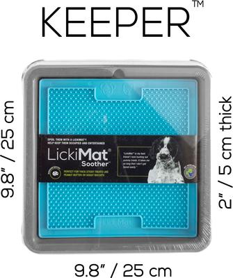 Show full view: LickiMat Keeper Classic Dog Slow Feeder Bowl, 4 count slide 7 of 10