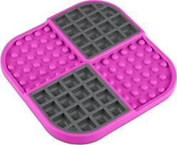 LickiMat Slomo Non-Skid Thermoplastic Rubber Cat Bowl, Pink, Standard slide 2 of 5