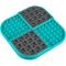 Show in main carousel: LickiMat Slomo Non-Skid Thermoplastic Rubber Dog Bowl, Turquoise, Standard slide 6 of 7