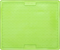 LickiMat Soother Non-Skid Thermoplastic Rubber Dog Bowl, Green, X-Large slide 2 of 4
