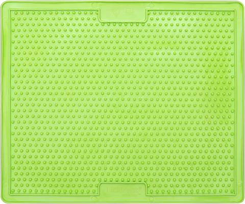 Show full view: LickiMat Soother Non-Skid Thermoplastic Rubber Dog Bowl, Green, X-Large slide 2 of 4