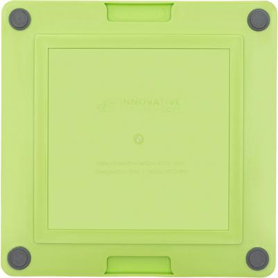 Show full view: LickiMat Tuff Playdate Non-Skid Thermoplastic Rubber Dog Bowl, Green slide 7 of 8