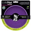LickiMat Wobble BPA-Free Rubber Dog Bowl, Purple, Standard