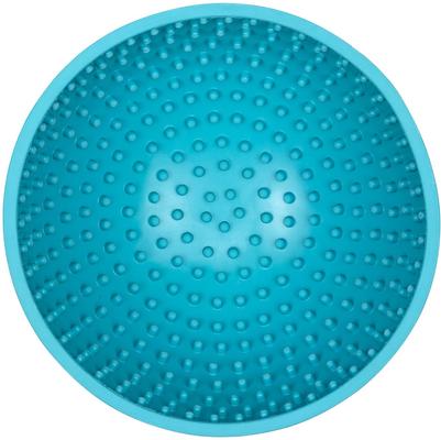 Show full view: LickiMat Wobble Slow Feeder Dog Bowl, Turquoise slide 2 of 10