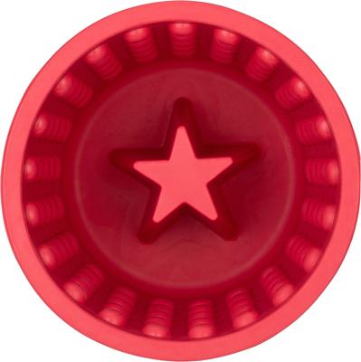 Show full view: LickiMat Yoggie Pot BPA-Free Rubber Dog Bowl, Pink, Standard slide 7 of 11