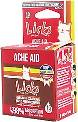 Licks Pill-Free ACHE AID Homeopathic Medicine for Pain for Cats, 10 count