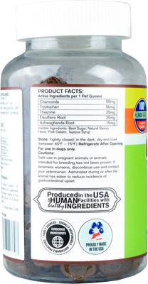 Show full view: Licks Pill-Free CALMING Gummi Dog Supplement, 90 count slide 4 of 4